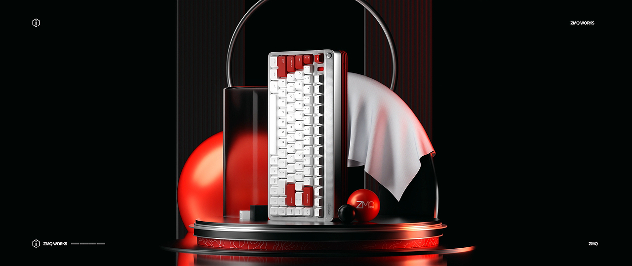 C4D动态学员DJH_WSZZH—键盘动态（图ZMzk4NDk3Njg4） - 产品 - 站酷设计师C4D杨帆原创素材 - 站酷ZCOOL