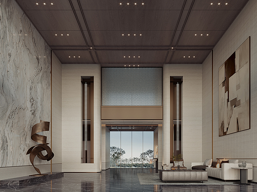 社区会所室内表现