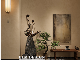 会所-白龙马效果图