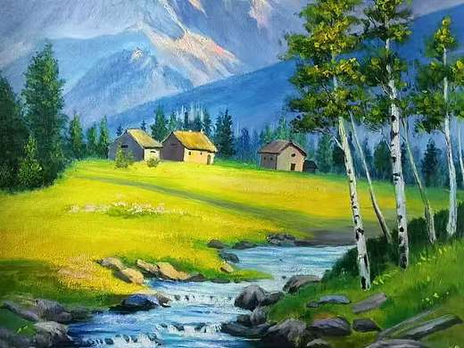 林金山作品60乂90现货