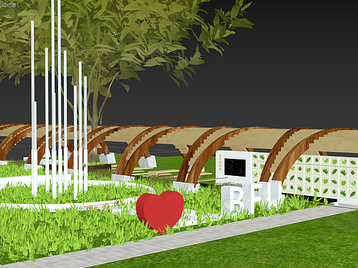 校园景观制作与搭建