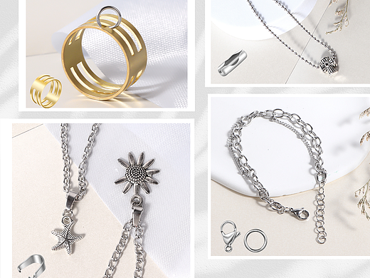 亚马逊套图设计-饰品链条