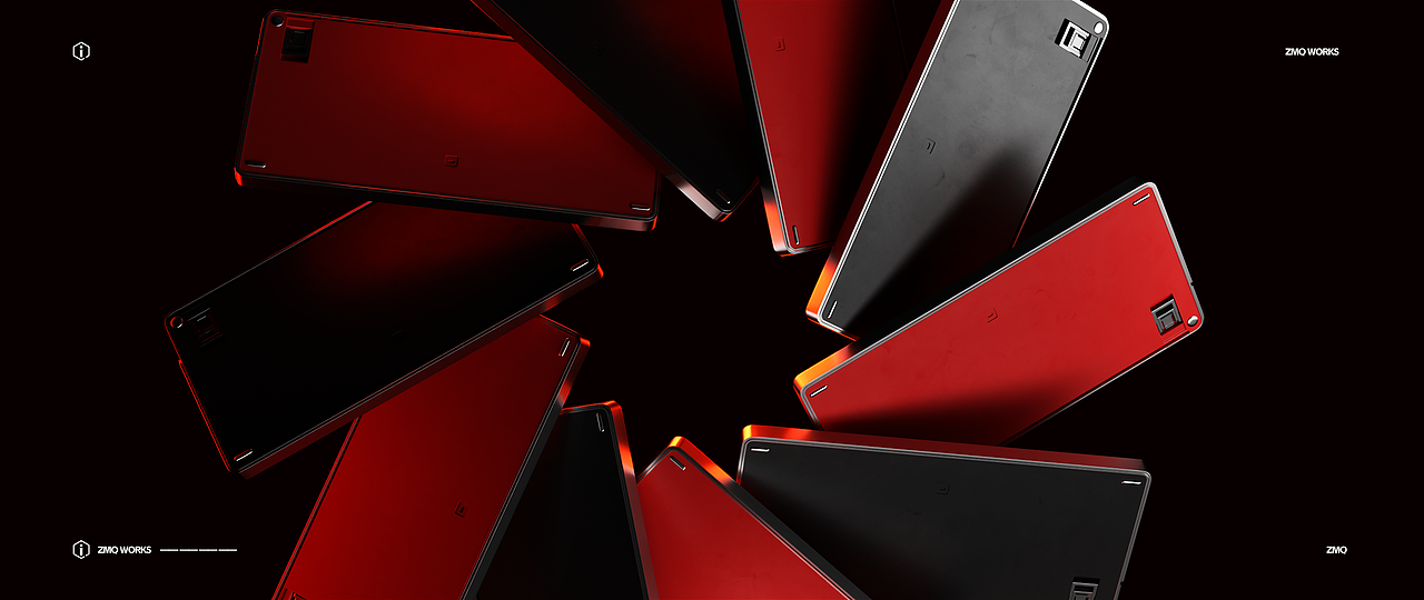 C4D|毕设作品|键盘IQUNIX+A80动态