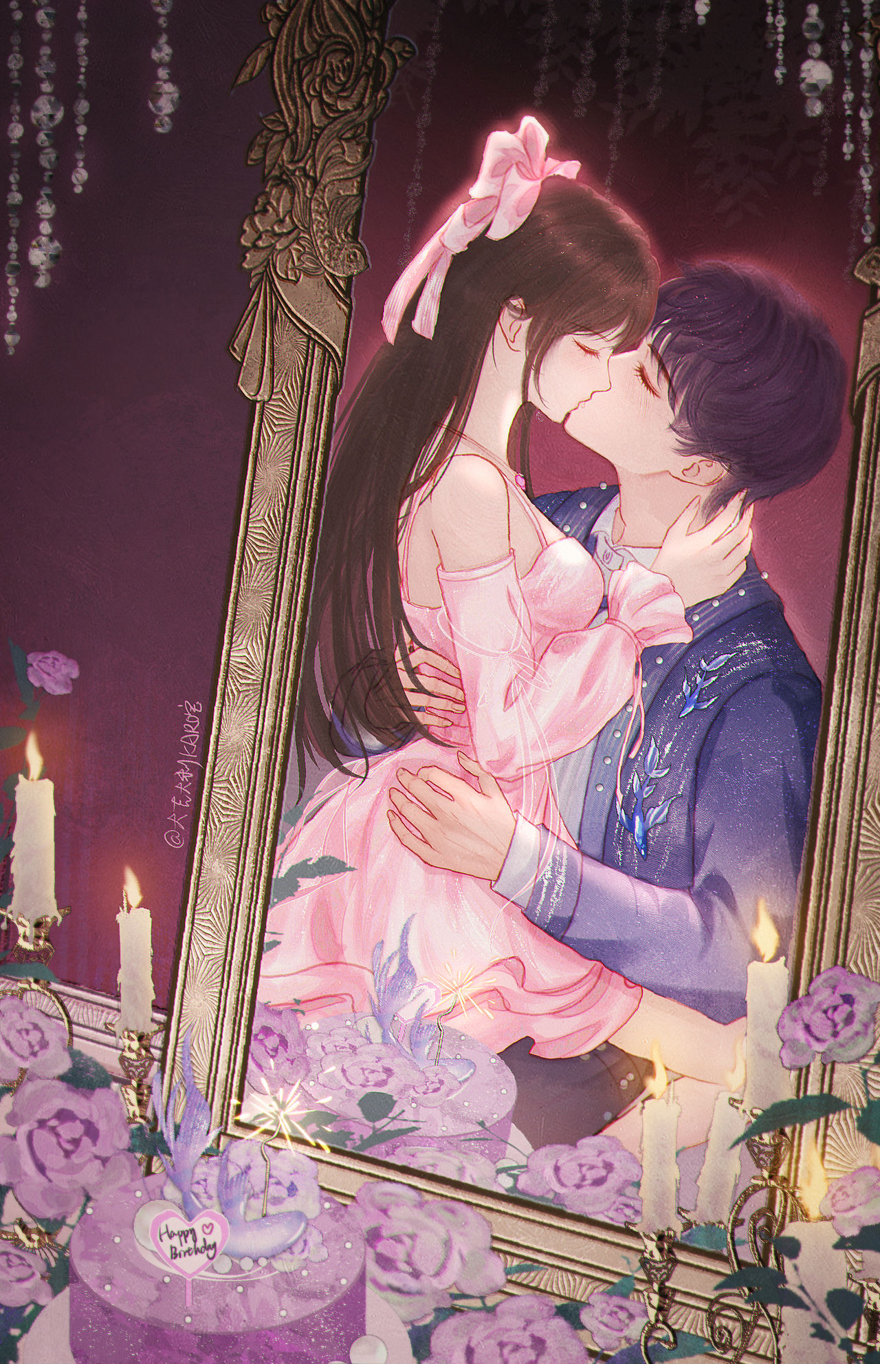 祁煜生日贺图（图ZMzk4NTA4MDg4） - 创作习作 - 站酷设计师大吉大利KARO宝原创素材 - 站酷ZCOOL