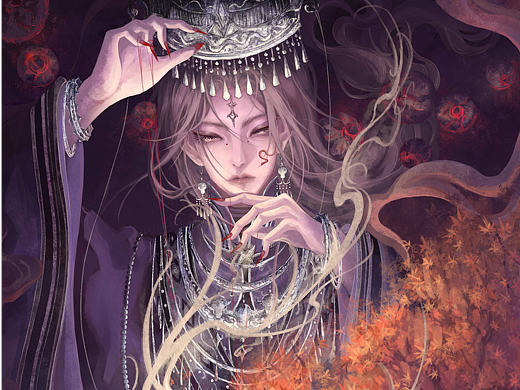 烬骨引（个人主页-ZNzI3Mzk1MzY=） - 商业插画 - 站酷设计师九玖音原创素材 - 站酷ZCOOL