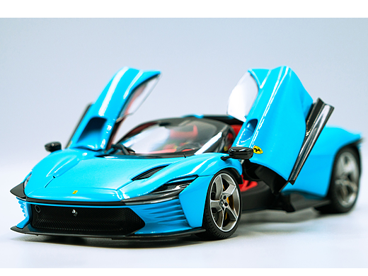 Ferrari Daytona SP3 蓝 1:18 Bburago