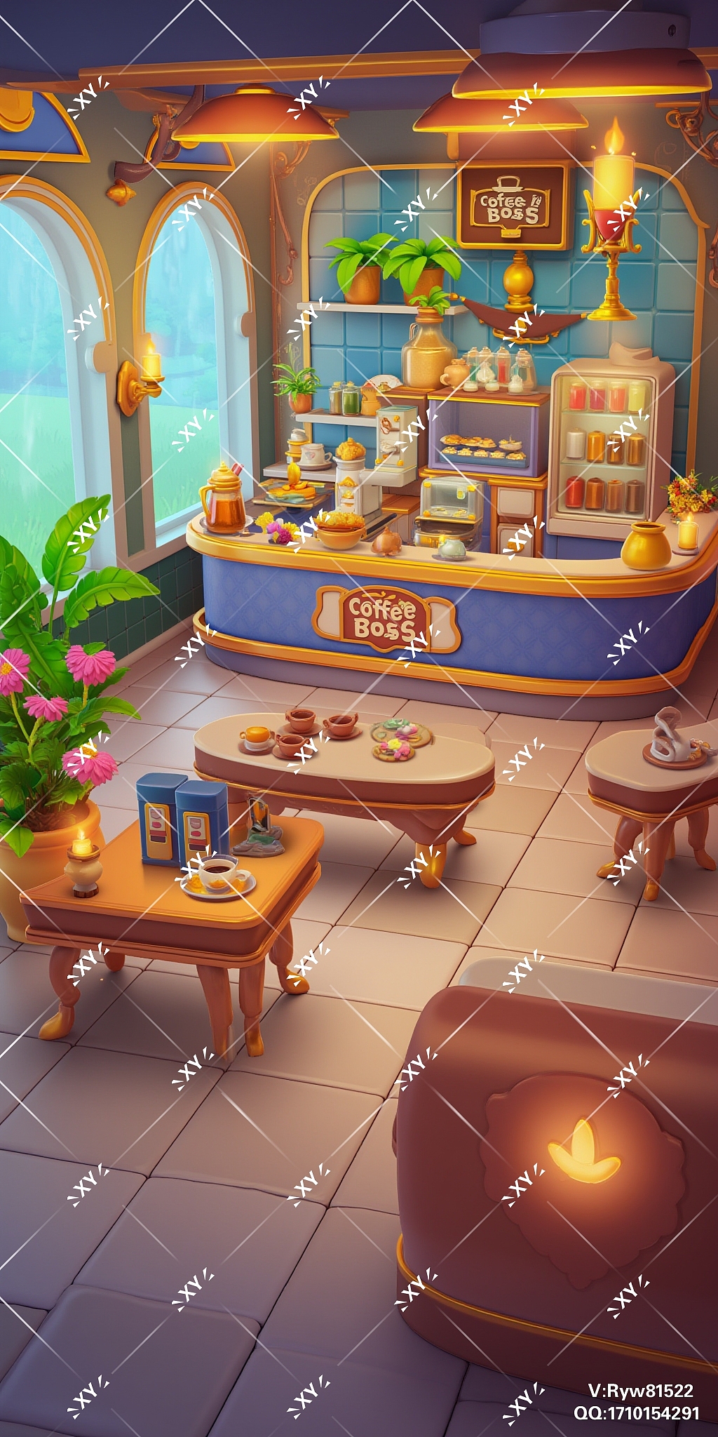 欧美休闲_3D场景（图ZMzk4NTE0NDMy） - 游戏UI - 站酷设计师来秋原创素材 - 站酷ZCOOL