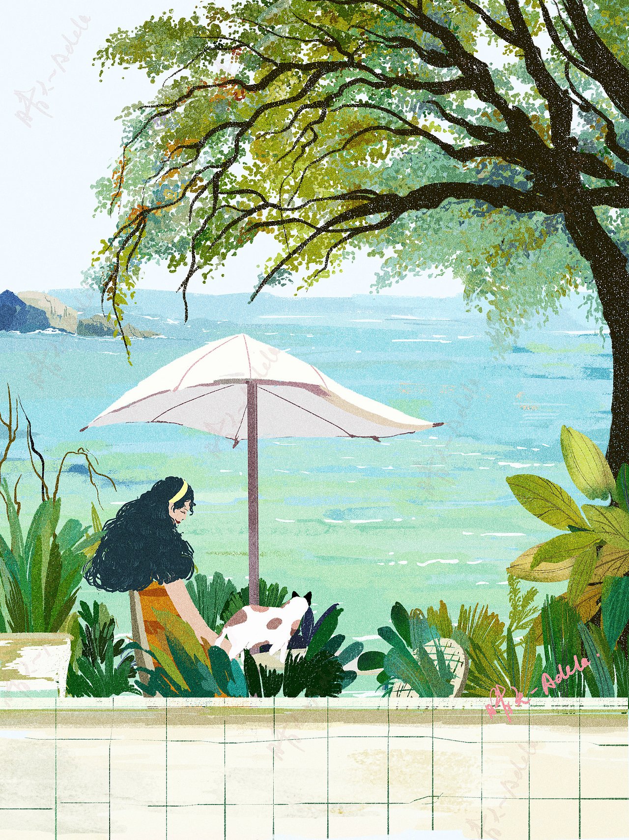 2025年10月作品合集（图ZMzk4NTE0ODAw） - 商业插画 - 站酷设计师晴天Adela原创素材 - 站酷ZCOOL