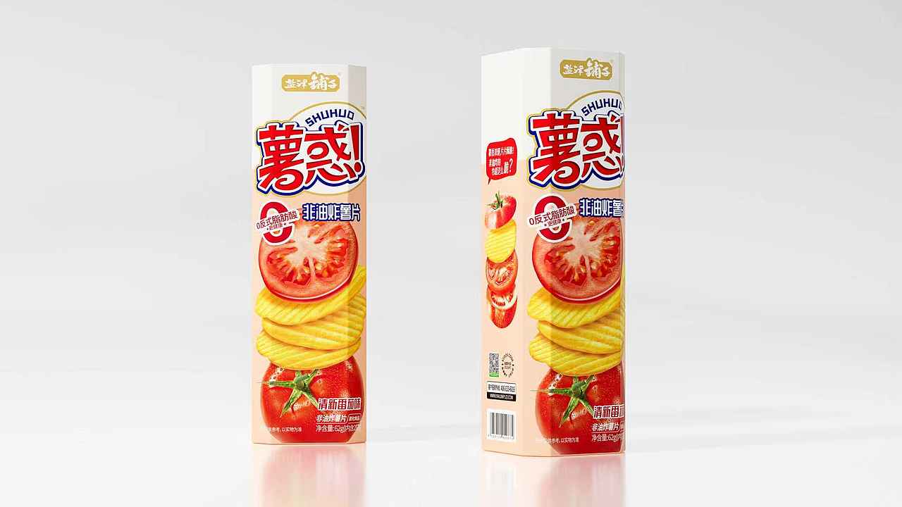 东晨 × 盐津铺子| 一看就想吃的非油炸薯片（图ZMzk4NTE3MzEy） - 包装 - 站酷设计师东晨创想原创素材 - 站酷ZCOOL