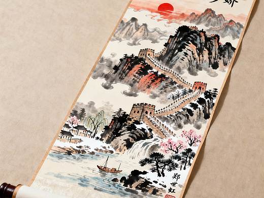 《江山如此多娇图》