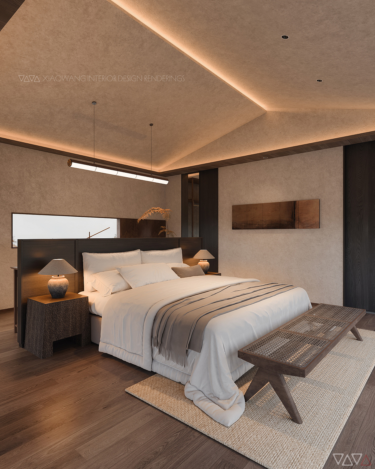 中古风 民宿效果图（图ZMzk4NTIzOTMy） - 酒店餐饮设计 - 站酷设计师地平线室内效果图原创素材 - 站酷ZCOOL