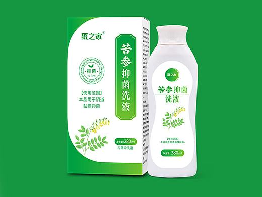 药品包装-苦参抑菌洗液-已上线