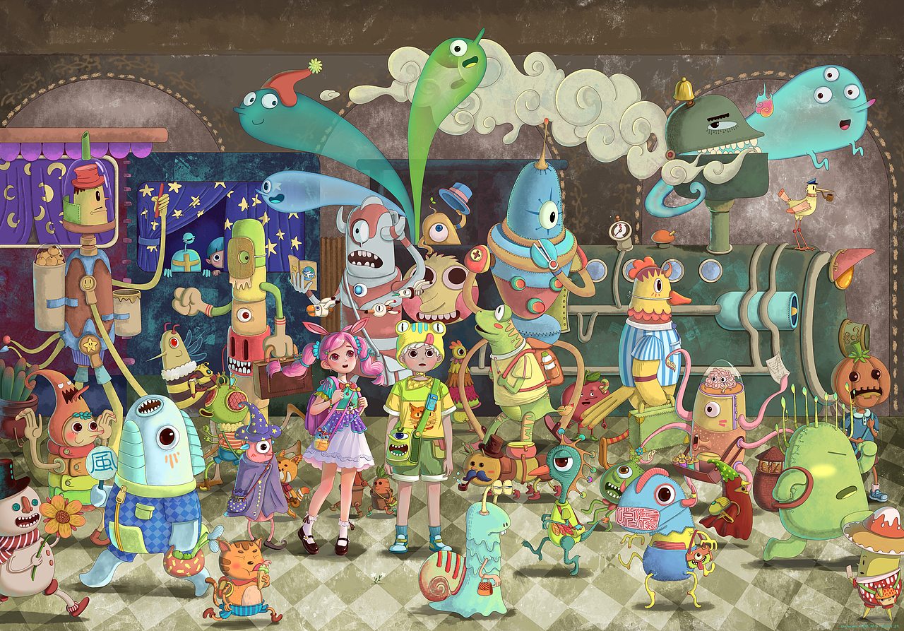 车站（图ZMzk4NTI2NDIw） - 创作习作 - 站酷设计师qinhusen原创素材 - 站酷ZCOOL