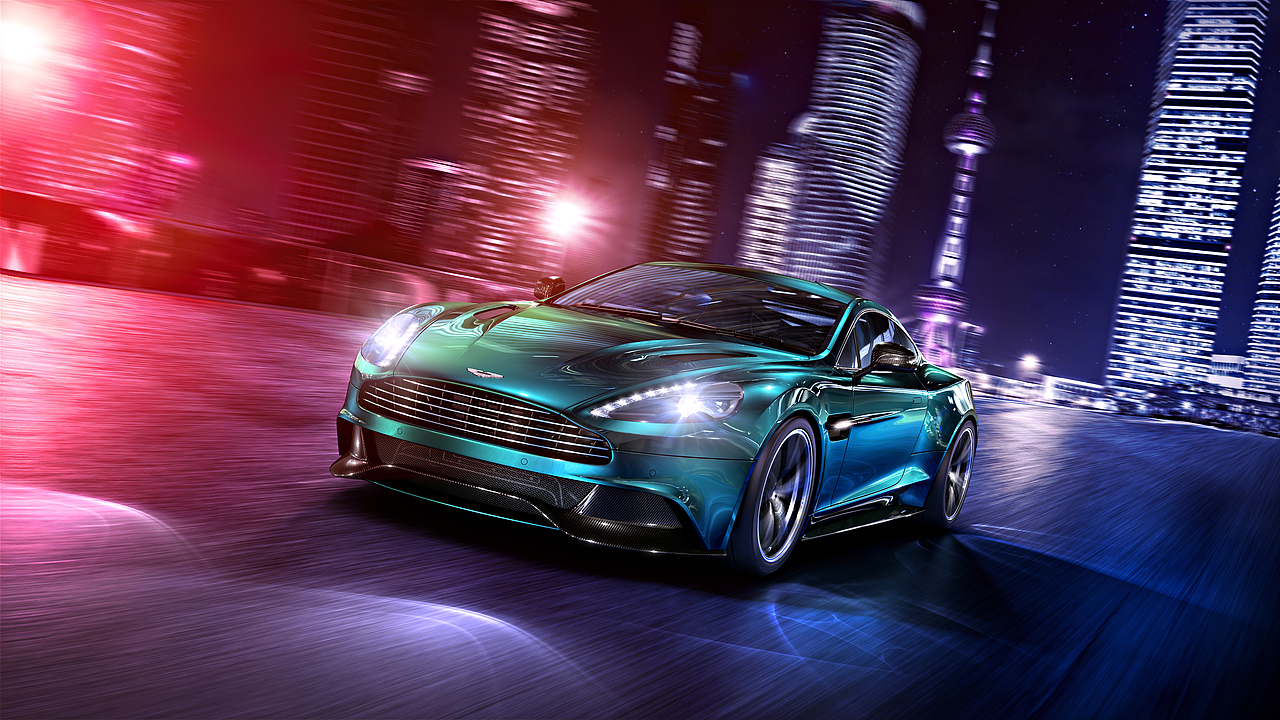 AstonMartin Vanquish（图ZMzk4NTI5NDE2） - 机械/交通 - 站酷设计师YujiaZhao原创素材 - 站酷ZCOOL