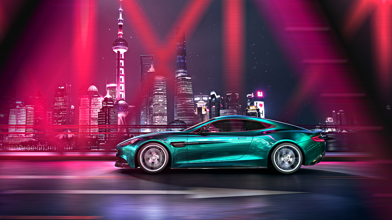 AstonMartin Vanquish（图ZMzk4NTI5NDI4） - 机械/交通 - 站酷设计师YujiaZhao原创素材 - 站酷ZCOOL