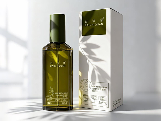 油橄榄精华产品包装设计案例