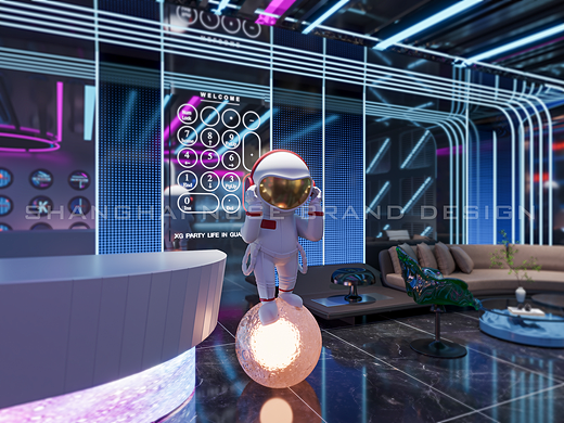 赛博朋克风 KTV 炸场!用未来科技重构 K 歌社交场