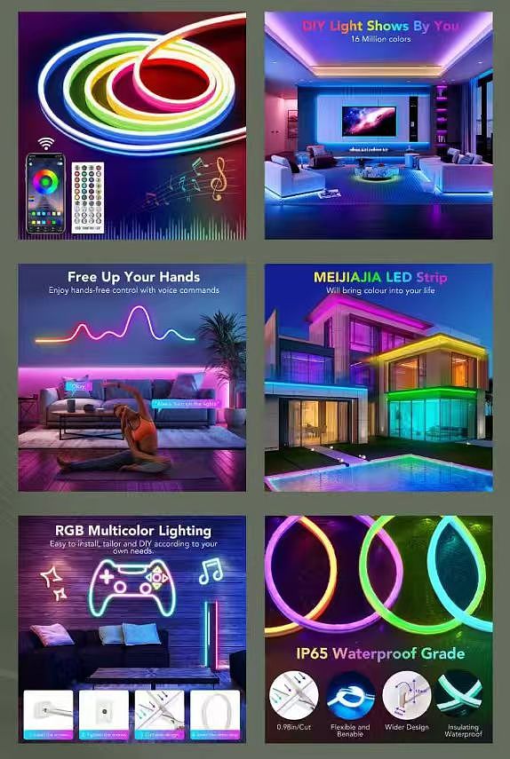 装饰灯带亚马逊主图拍摄设计