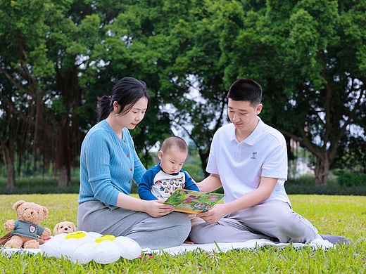 深圳石岩湿地公园 宝宝周岁亲子照