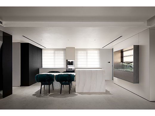 空间摄影丨山东菏泽 极简设计落地