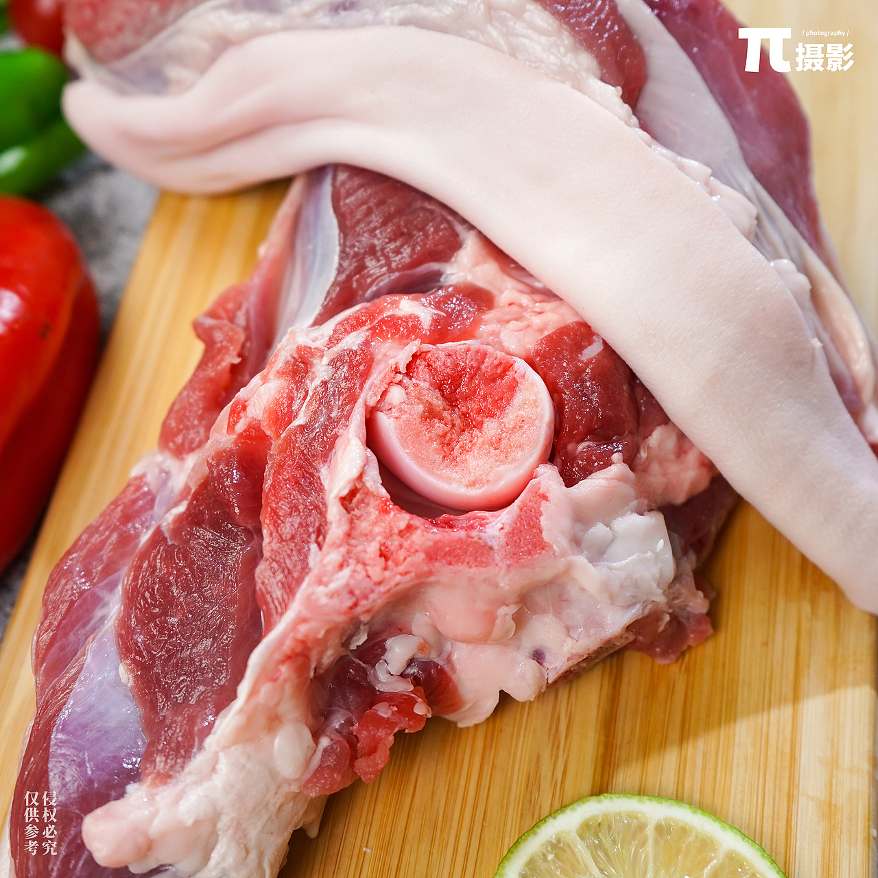 【美食摄影】鲜切羊腿羊排丨摄影 美食 崇明/海门山羊