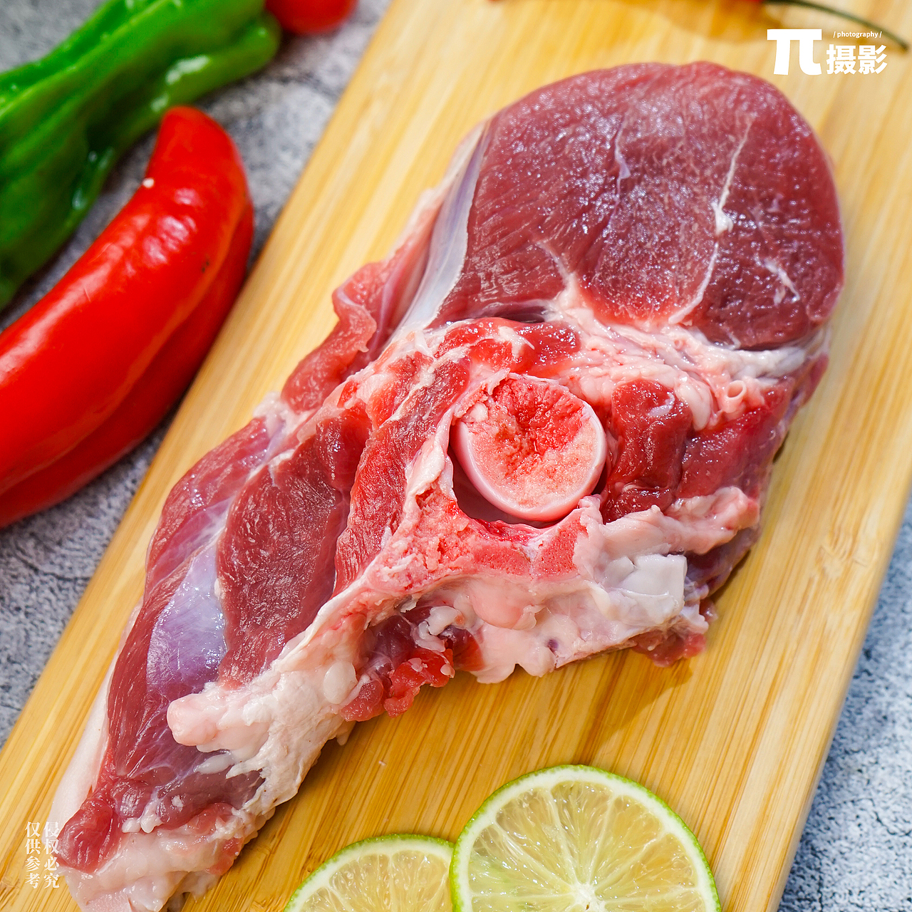 【美食摄影】鲜切羊腿羊排丨摄影 美食 崇明/海门山羊