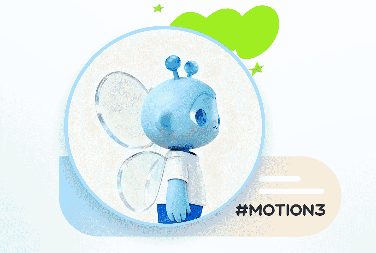 【IP形象&表情包】互联网行业IP形象-蝴蝶效应_小梦