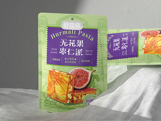 尚智×好想你｜无花果枣仁派零食包装｜食品包装设计
