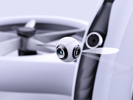 产品设计|未来陆空一体概念飞行器