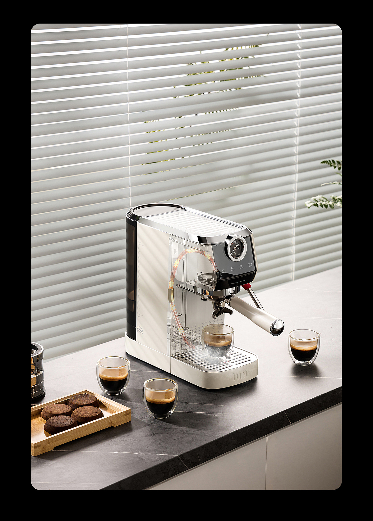 突尼新品爆款G3磨豆机&E2咖啡机&S3咖啡机