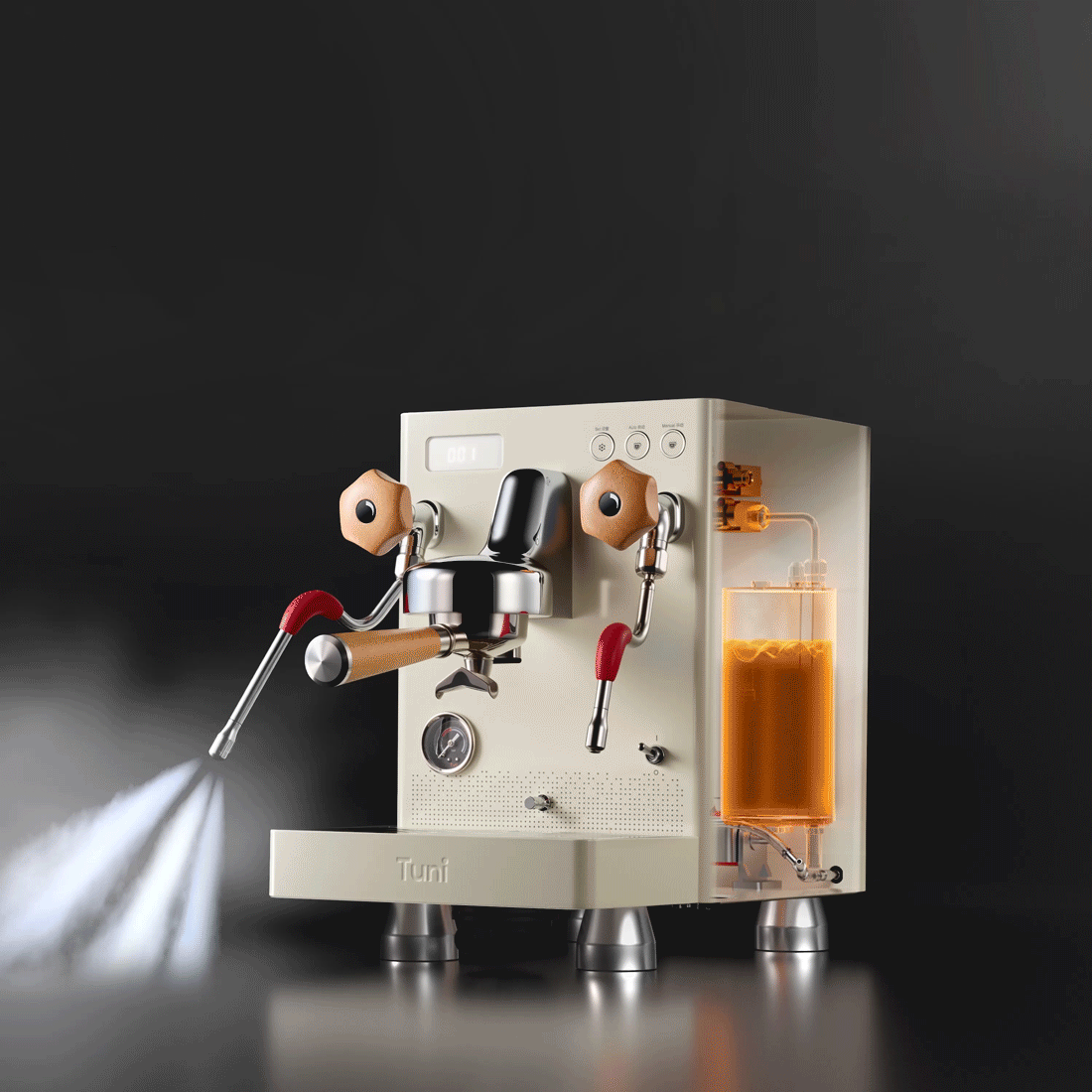 突尼新品爆款G3磨豆机&E2咖啡机&S3咖啡机