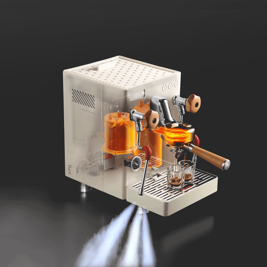 突尼新品爆款G3磨豆机&E2咖啡机&S3咖啡机