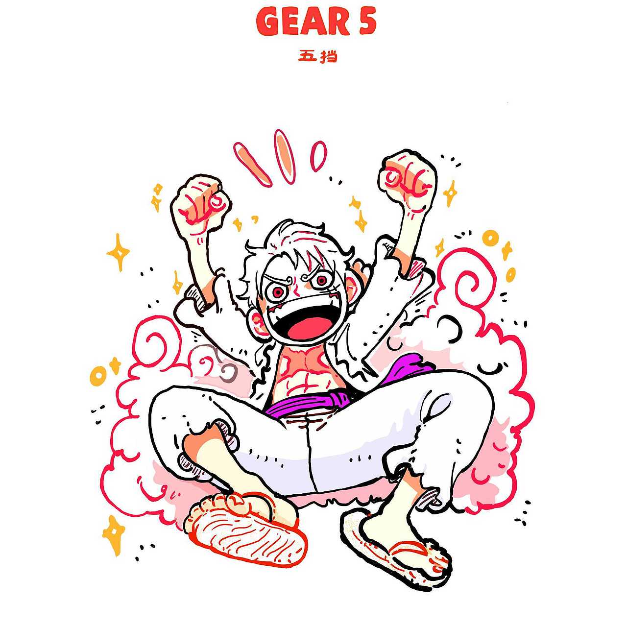 尼卡路飞（图ZMzk4NTU3MTAw） - 中/长篇漫画 - 站酷设计师水课就画画原创素材 - 站酷ZCOOL