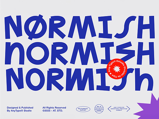 创意时尚潮流文创广告海报画册封面标题无衬线英文字体