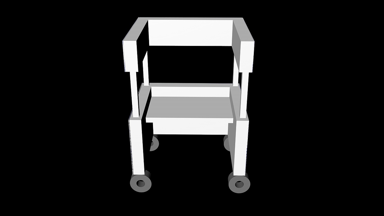 品牌策划-博博鸿公寓-推车效果图