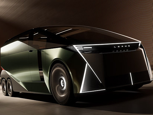 雷克萨斯面向数字游牧民的未来房车