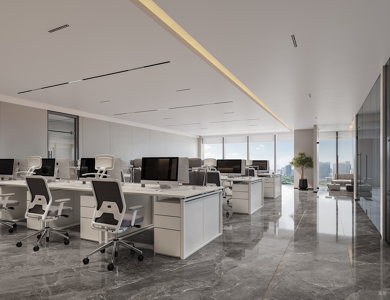 工装设计之办公空间，邂逅高效与美学