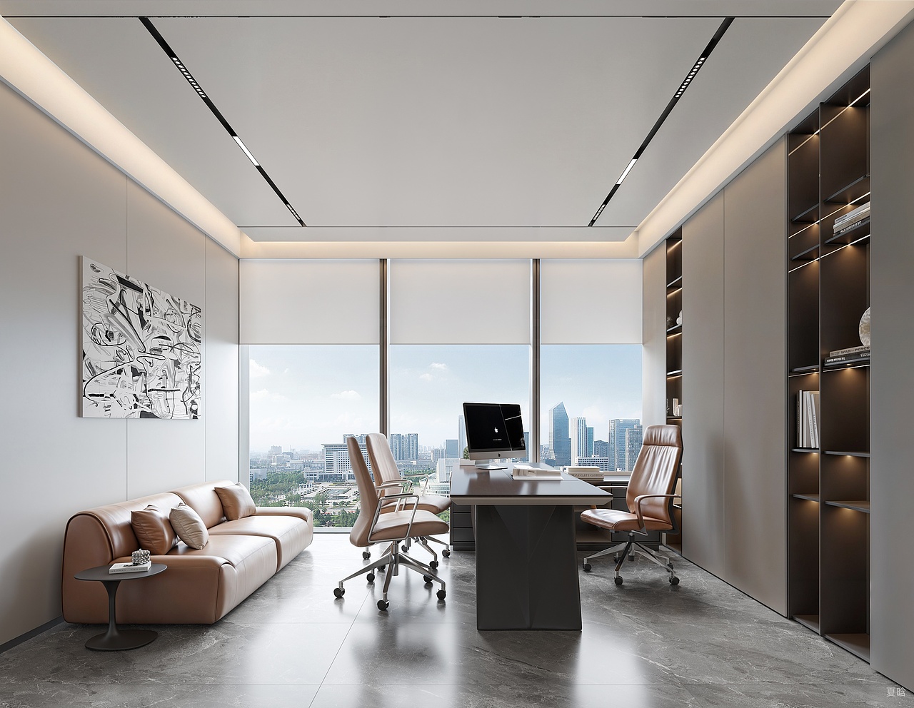 工装设计之办公空间，邂逅高效与美学