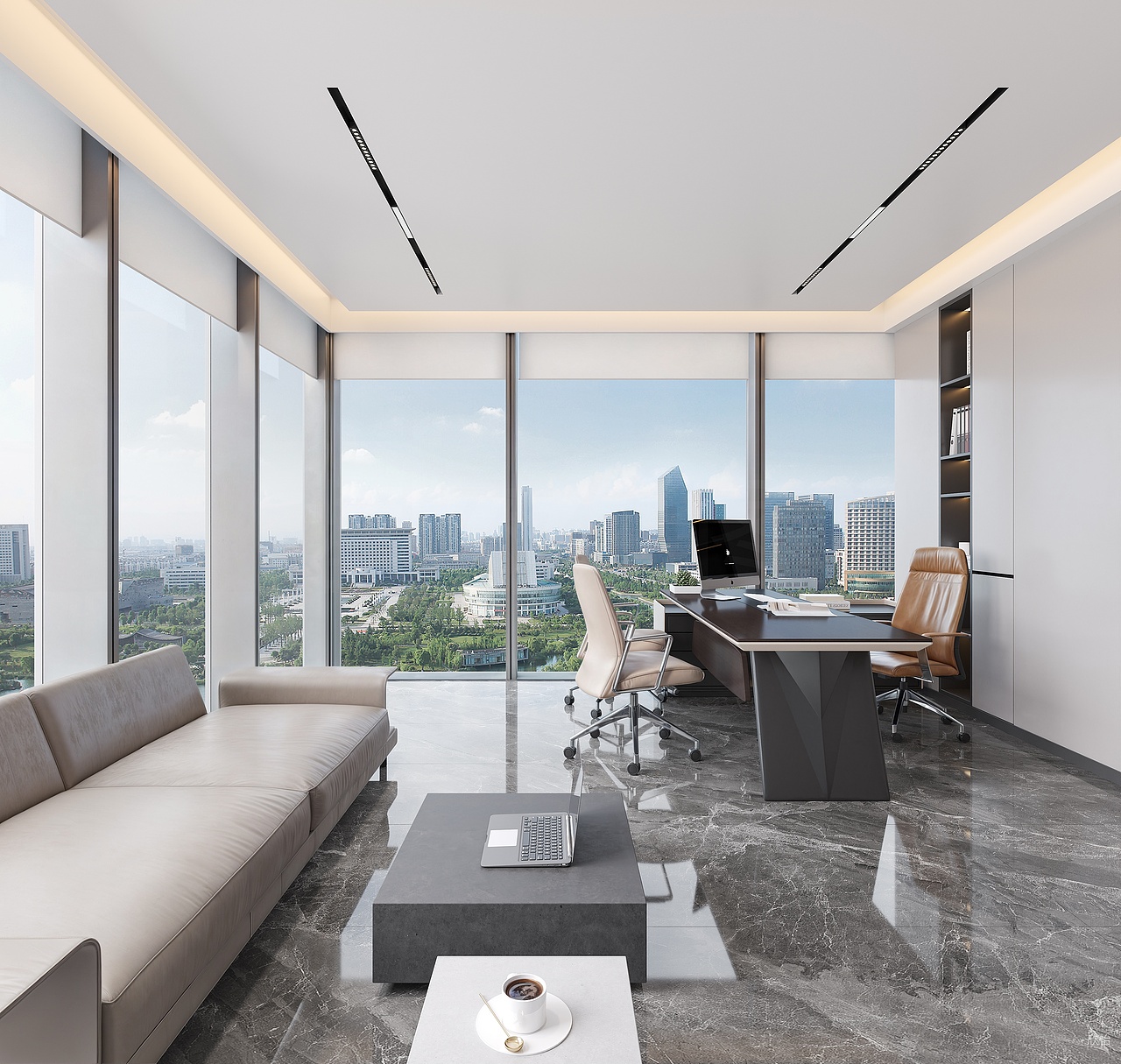 工装设计之办公空间，邂逅高效与美学