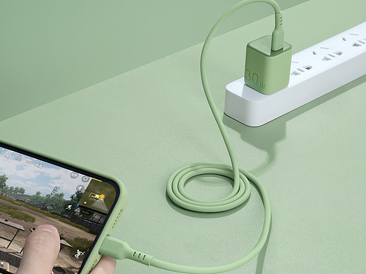 数据线充电头电商修图