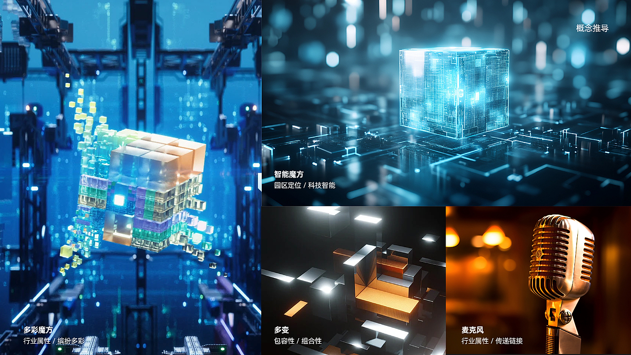 未来音乐科技产业园品牌视觉设计