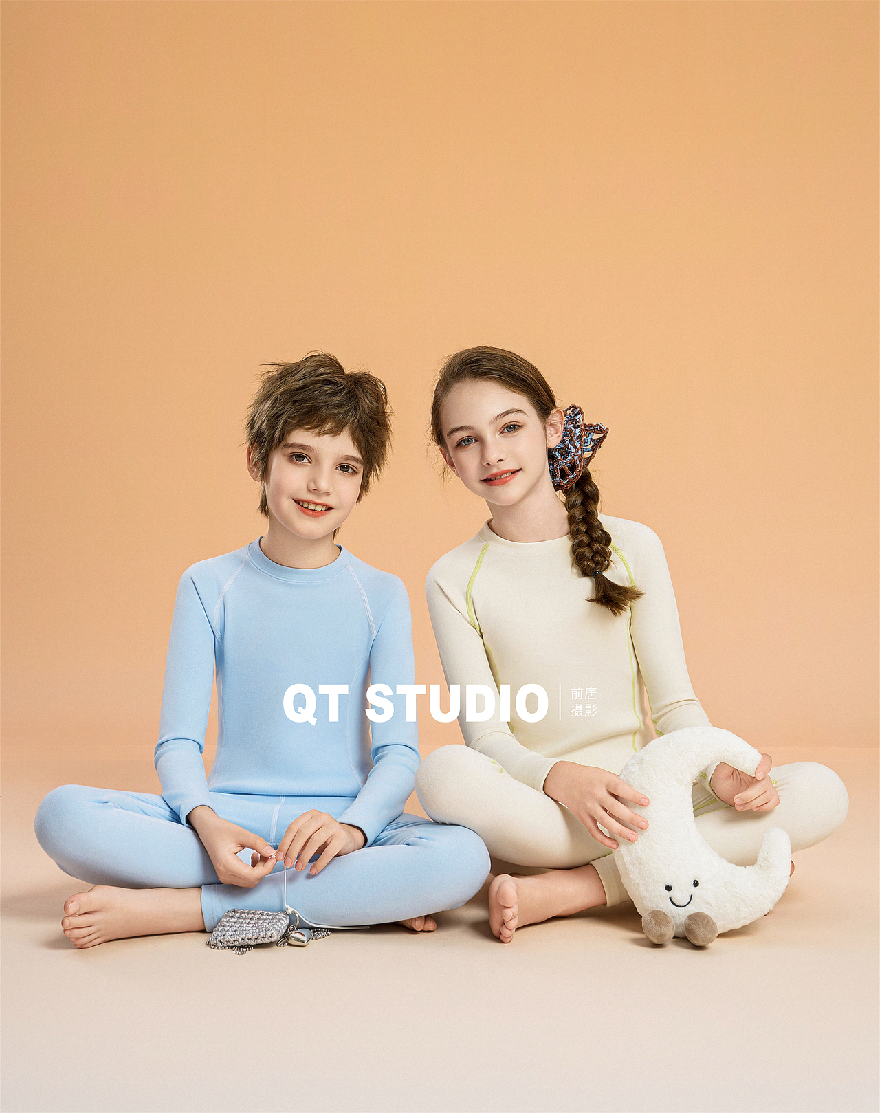 儿童家居服拍摄 保暖内衣拍摄