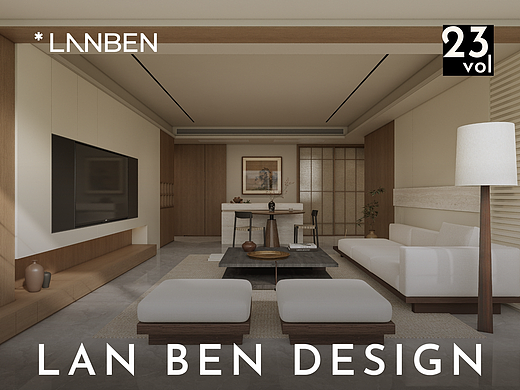 LAB原创 | 精装房改造 | 新中式 素写生活 朴质为美