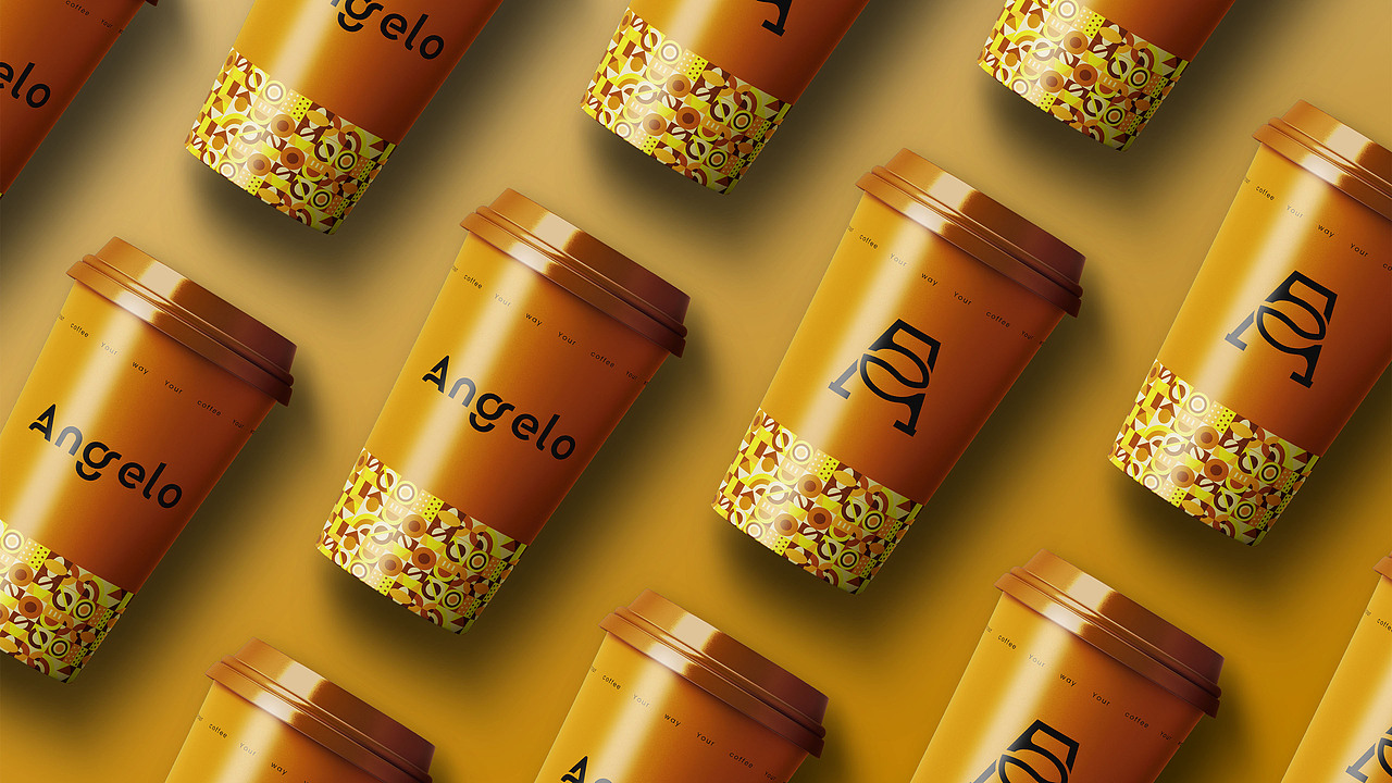 Angelo Coffee 品牌视觉设计 | 咖啡星球品牌识别系统
