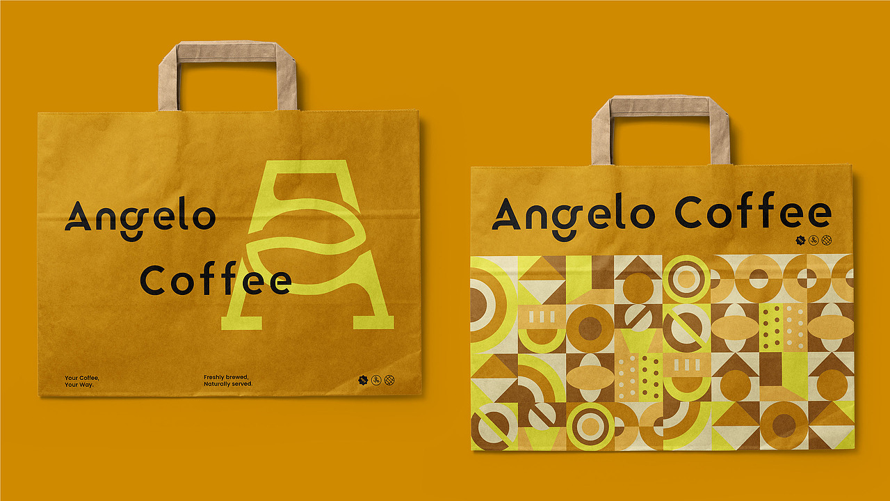 Angelo Coffee 品牌视觉设计 | 咖啡星球品牌识别系统