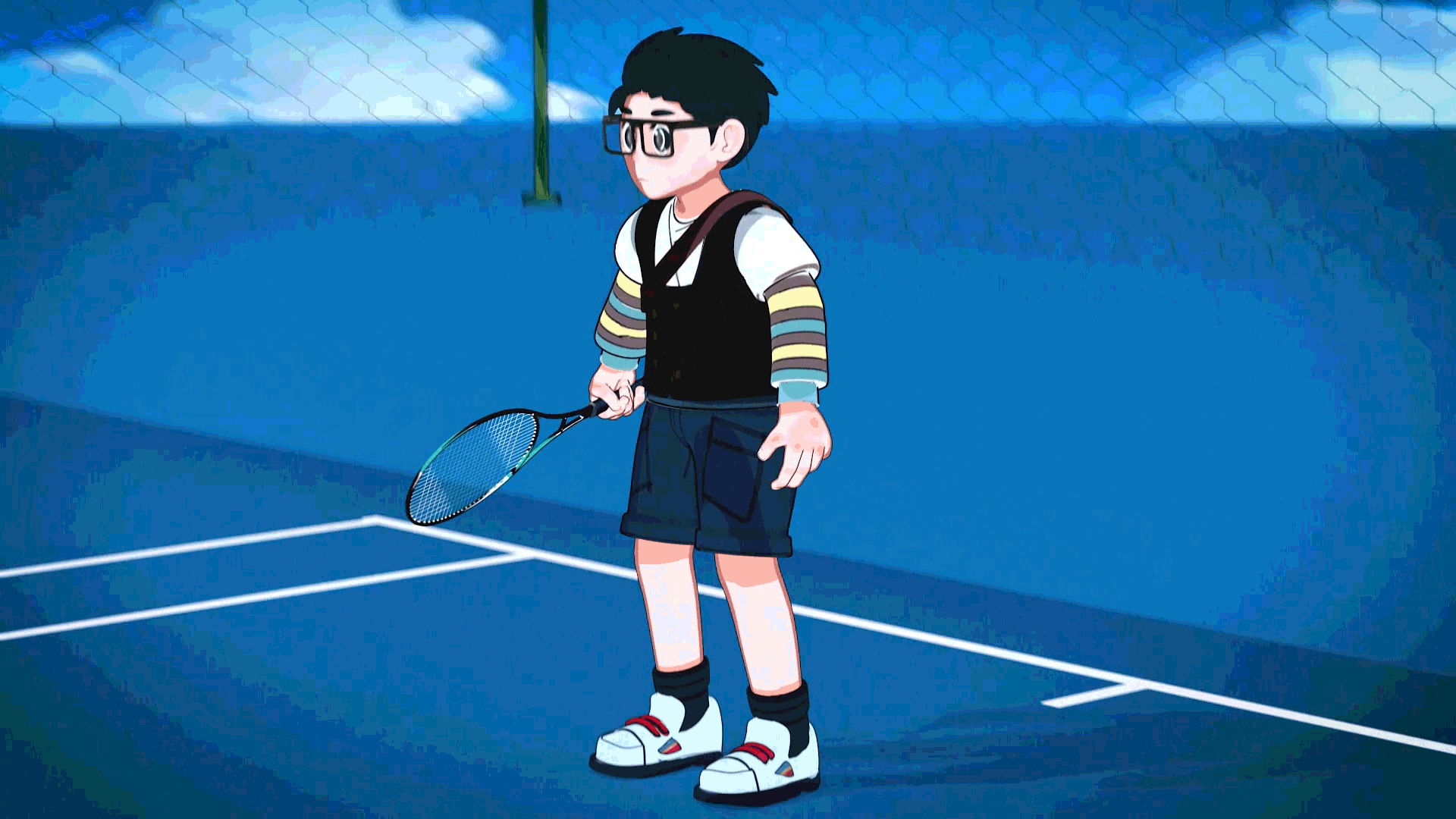 網(wǎng)球少年丨3D設(shè)計(jì)丨原創(chuàng)（圖ZMzk4NTkxMjY0） - 人物/生物 - 站酷設(shè)計(jì)師樹懶C4D原創(chuàng)素材 - 站酷ZCOOL