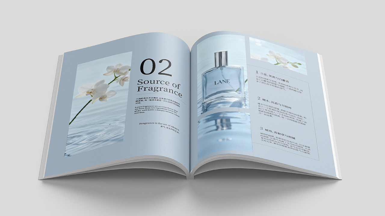 兰逸(LANE)女士香水品牌设计