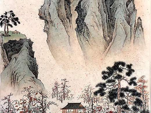 王刚山水画精品