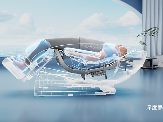 荣泰按摩椅功能动画