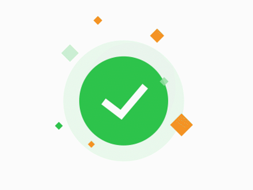 APP成功跳转页面的动画